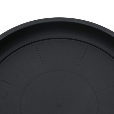 DONICZKI 24 SZT. CZARNE Ø 17X14CM Z TWORZYWA SZTUCZNEGO