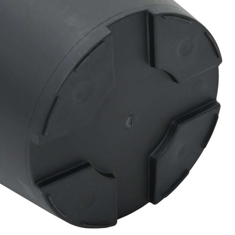 DONICZKI 24 SZT. CZARNE Ø 19X16CM Z TWORZYWA SZTUCZNEGO