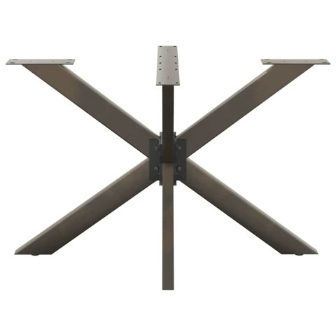 NOGA DO STOŁU JADALNEGO SPIDER SHAPE CZARNY 120X68X(72-73)CM STAL