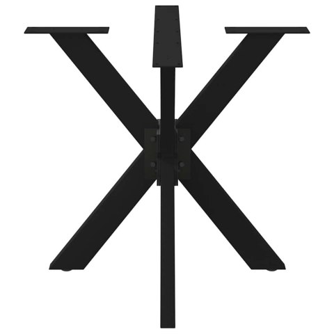 NOGA DO STOŁU JADALNEGO SPIDER SHAPE CZARNY 85X85X(72-73)CM STAL