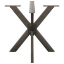 NOGA DO STOŁU JADALNEGO SPIDER SHAPE CZARNY 85X85X(72-73)CM STAL