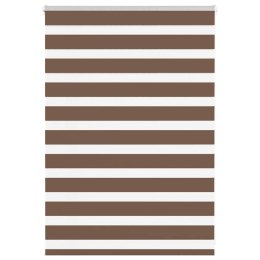 VidaXL Roleta zebra, brzozowa, szerokość tkaniny 105,9cm, poliester