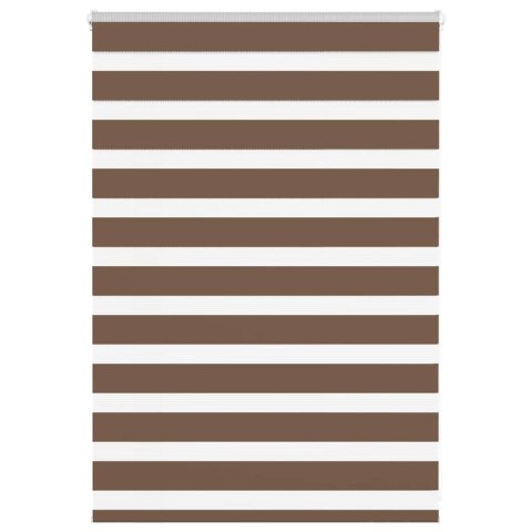 VidaXL Roleta zebra, brzozowa, szerokość tkaniny 105,9cm, poliester