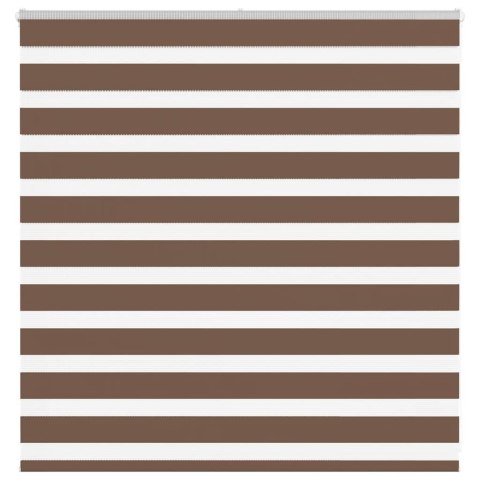 VidaXL Roleta zebra, brzozowa, szerokość tkaniny 140,9cm, poliester