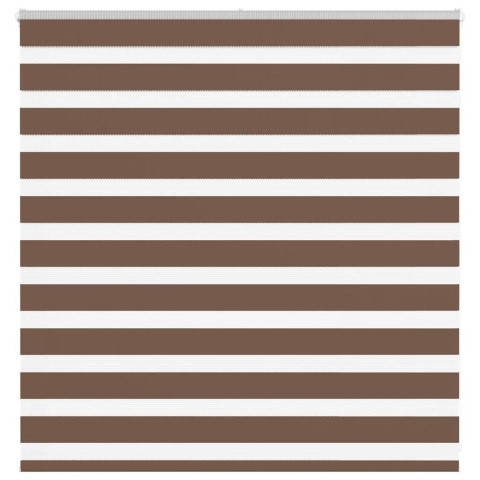 VidaXL Roleta zebra, brzozowa, szerokość tkaniny 145,9 cm, poliester