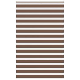 VidaXL Roleta zebra, brzozowa, szerokość tkaniny 145,9 cm, poliester