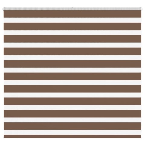 VidaXL Roleta zebra, brzozowa, szerokość tkaniny 150,9cm, poliester