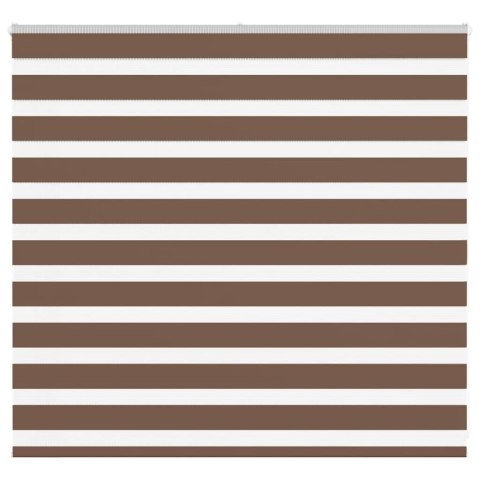 VidaXL Roleta zebra, brzozowa, szerokość tkaniny 160,9cm, poliester