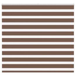 VidaXL Roleta zebra, brzozowa, szerokość tkaniny 160,9cm, poliester