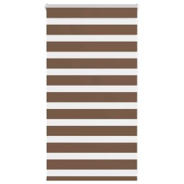 VidaXL Roleta zebra, brzozowa, szerokość tkaniny 75,9 cm, poliester