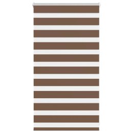 VidaXL Roleta zebra, brzozowa, szerokość tkaniny 85,9 cm, poliester