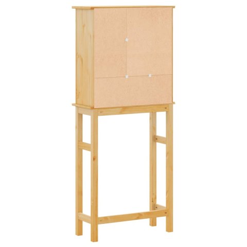 SZAFKA ŁAZIENKOWA NA PRALKĘ CORONA LITE DREWNO SOSNOWE