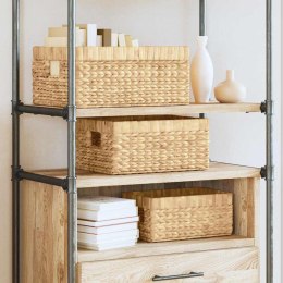 VidaXL Kosze do przechowywania 3 pcs Naturalny 40 x 30 x 18 cm