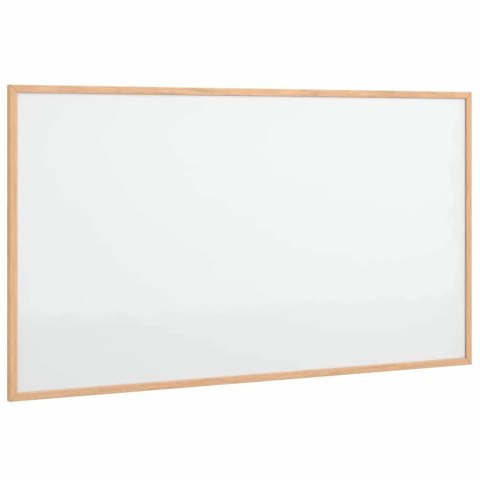 VidaXL Tablica magnetyczna z ramą z litego drewna sosnowego 100x55 cm