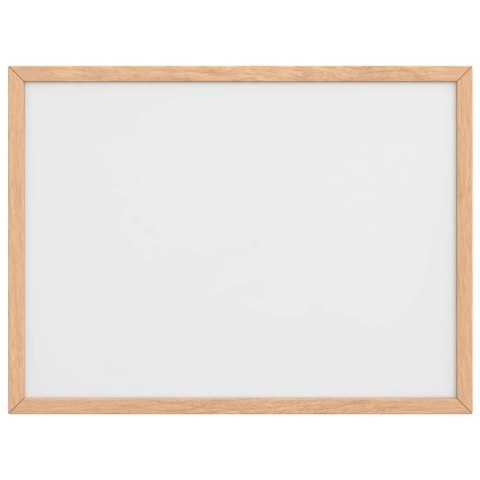 VidaXL Tablica magnetyczna z ramą z litego drewna sosnowego 40x30 cm