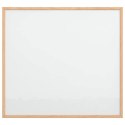 VidaXL Tablica magnetyczna z ramą z litego drewna sosnowego 60x55 cm