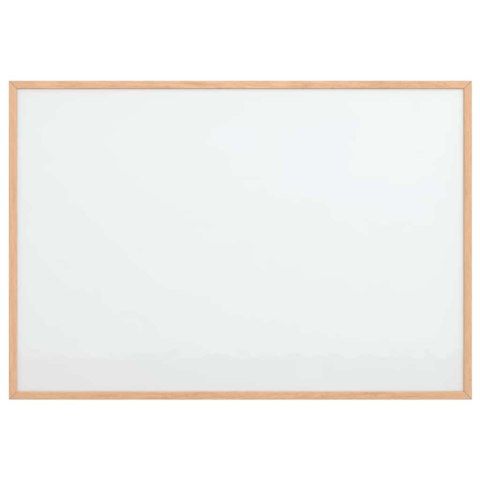 VidaXL Tablica magnetyczna z ramą z litego drewna sosnowego 80x55 cm