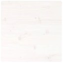BLAT STOŁU BIAŁY 60X60X2,5CM LITE DREWNO SOSNOWE KWADRATOWY