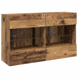 SZAFKA POD TELEWIZOR STARE DREWNO 98,5X 30X 60,5CM