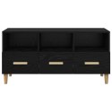 SZAFKA POD TELEWIZOR Z SZUFLADĄ CZARNY DĄB 102X 35,5X 50CM