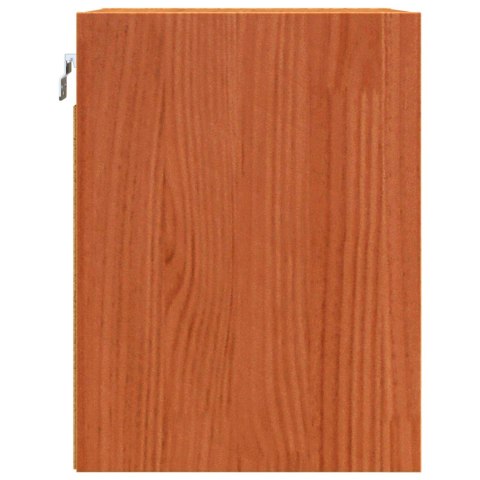 SZAFKA ŚCIENNA Z DRZWIAMI 2 PCS WOSKOWY BRĄZ 30X 30X 40CM