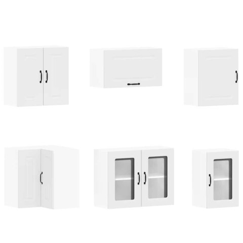 ZESTAW SZAFEK KUCHENNYCH KALMAR 11-CZĘŚCIOWY BIAŁA