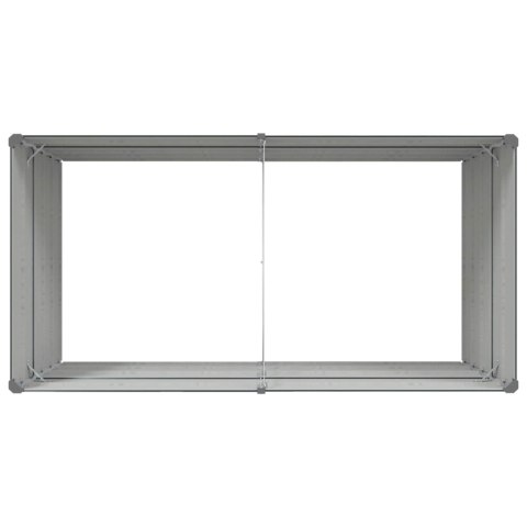 VidaXL Donica Antracyt 195 x 100 x 45 cm Stal Galwanizowana