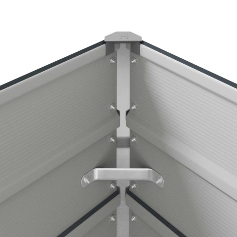 VidaXL Donica Antracyt 195 x 100 x 45 cm Stal Galwanizowana