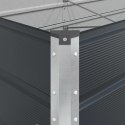 VidaXL Donica Antracyt 195 x 100 x 45 cm Stal Galwanizowana