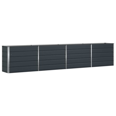 DONICA OGRODOWA ANTRACYT 480X50X45CM STAL GALWANIZOWANA