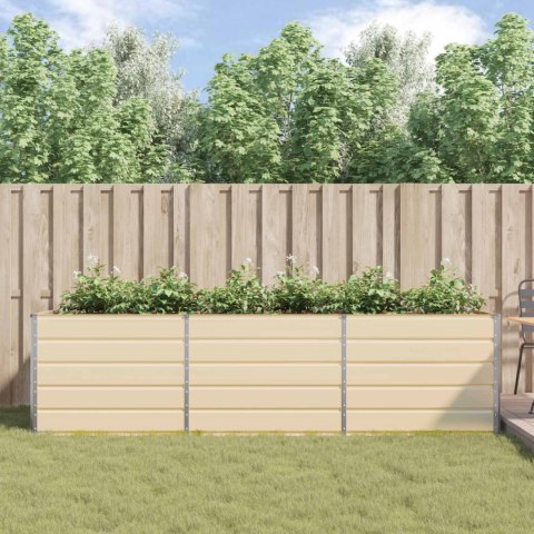 DONICA OGRODOWA KOŚĆ SŁONIOWA 195X100X45CM STAL GALWANIZOWANA