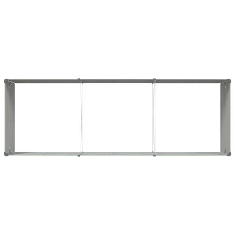 DONICA OGRODOWA PASTELOWA ZIELEŃ 195X100X45CM STAL GALWANIZOWANA