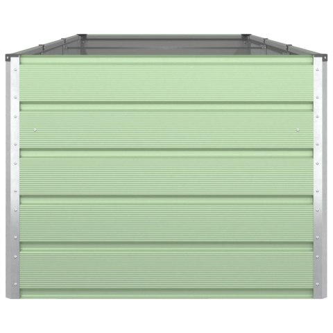 VidaXL Donica Pastelowa Zieleń 195 x 100 x 45 cm Stal Galwanizowana