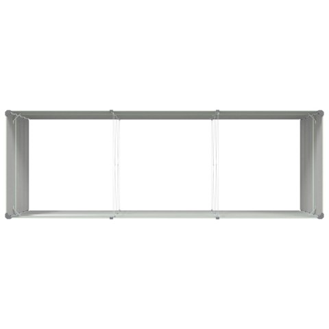 VidaXL Donica Pastelowa Zieleń 195 x 100 x 45 cm Stal Galwanizowana