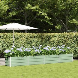 VidaXL Donica Pastelowa Zieleń 480 x 50 x 45 cm Stal Galwanizowana