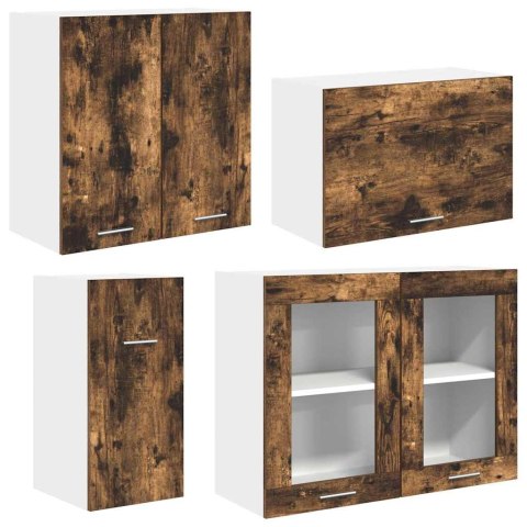 VidaXL Zestaw szafek kuchennych z szufladą Lyon 8 pcs Wędzony dąb