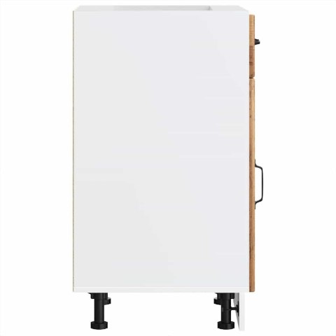 SZAFKA KUCHENNA DOLNA „LUCCA" STARE DREWNO DREWNO KLEJONE