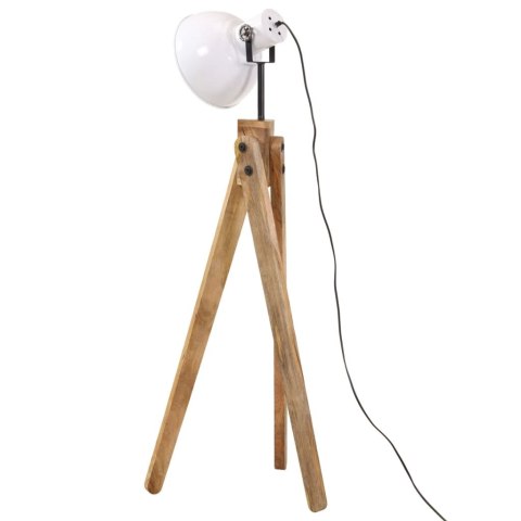 VidaXL Lampa stojąca, 25 W, biała, 45x45x120 cm, E27