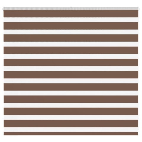 VidaXL Roleta zebra, brzozowa, szerokość tkaniny 155,9cm, poliester