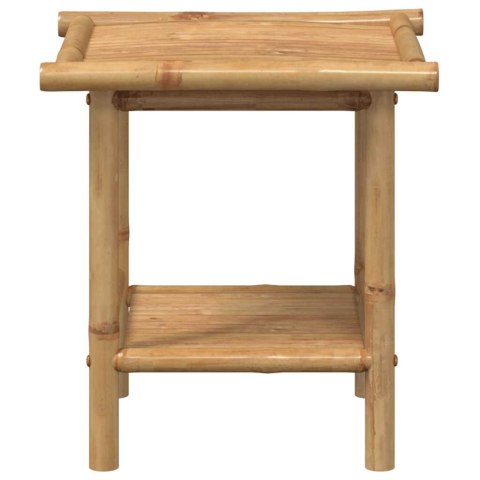 STOLIK KAWOWY 45X45X45CM BAMBUSOWY