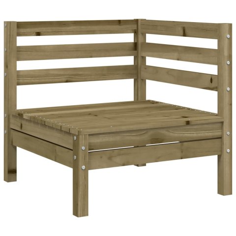VidaXL Ogrodowa sofa 3-osobowa, impregnowane drewno sosnowe