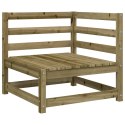 VidaXL Ogrodowa sofa narożna, 70x70x67 cm, impregnowane drewno sosnowe