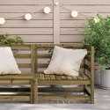 VidaXL Ogrodowa sofa narożna, 70x70x67 cm, impregnowane drewno sosnowe