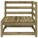 VidaXL Ogrodowa sofa narożna, 70x70x67 cm, impregnowane drewno sosnowe