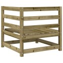 VidaXL Ogrodowa sofa narożna, 70x70x67 cm, impregnowane drewno sosnowe