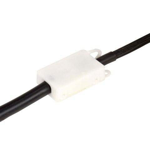 VidaXL Industrialna lampa sufitowa, 25 W, biała, 42x27 cm, E27