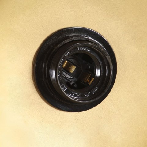 VidaXL Industrialna lampa wisząca, 25 W, mosiężna, okrągła, 30 cm, E27