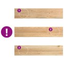 STOPNIE SCHODOWE 12 SZT. SUROWE 120X30X2CM LITE DREWNO DĘBOWE