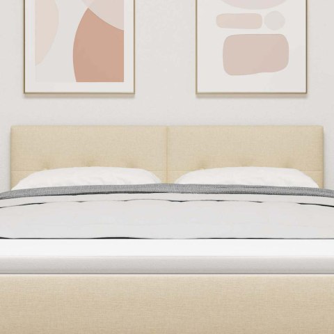 WEZGŁOWIE LED ZE LED LIGHTS KREMOWY 144CM POLIESTER