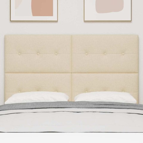 WEZGŁOWIE LED ZE LED LIGHTS KREMOWY 144CM POLIESTER